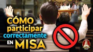 ¿Cómo participar correctamente en Misa? | Podcast Salve María - Episodio 53