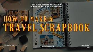 Travel Scrapbook Tutorial | Lisbon | Silent Vlog