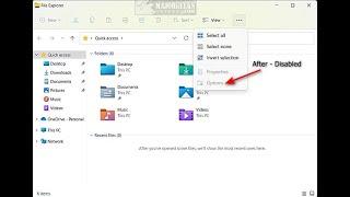 How to Enable or Disable Folder Options in Windows 10 & 11