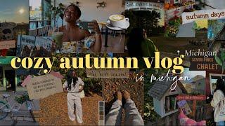 autumn vlog️ | a cozy week in michigan, black book girlies in the wild, & lots of exploring!