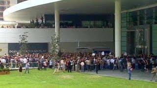 Los manifestantes, indignados con la parcialidad de los medios turcos