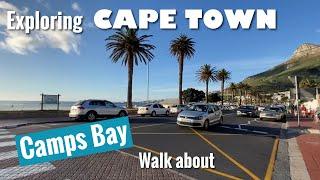 Exploring Cape Town - Camps Bay walk about