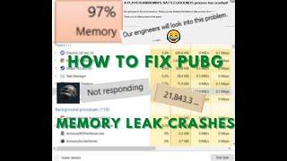 PUBG: How to Fix Memory Leak / Out of Memory Crashes