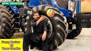 Very Very Funny Review Agrimaster 1604 by yaser Sandhu.160Hp tractor in Pakistan۔03008405432