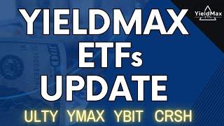 Yieldmax ETFs UPDATE: ULTY YMAX YBIT CRSH | Q&A w/Jay - Part 1 of 3