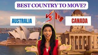 Australia VS Canada: Which Is A Better To Move To In 2024 | Nidhi Nagori
