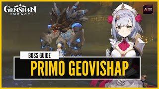 Genshin Impact - How To Solo Primo Geovishap [Boss Guide]