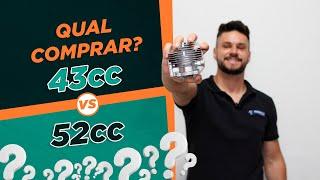 Roçadeira 43, 52 ou 63cc? Qual ESCOLHER e porque?