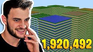 How I Got 1,920,492 CACTUS In Minecraft...