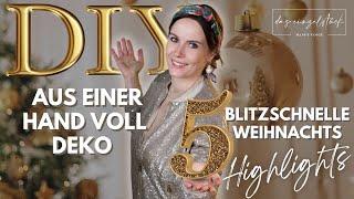 5 blitzschnelle Weihnachtshighlights vom Baumschmuck bis zur Fensterdeko ￼