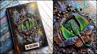 Cover of notebook Mixed media tutorial