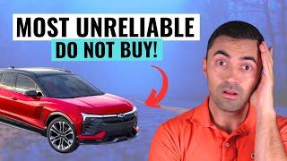 Top 10 MOST UNRELIABLE Cars Of 2025 You Should Avoid