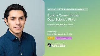 Build a Career in the Data Science Field