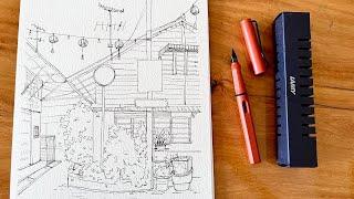 Lamy Safari special edition review and sketching demo