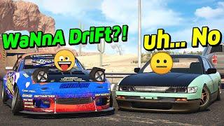 Why nobody wants to drift with you...