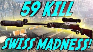 59 KILL Storage Town SWISS K31 & OTS9 MADNESS! (Warzone Season 5)