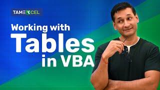 Working with Tables in Microsoft Excel VBA