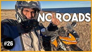 In search of whales on Peninsula Valdes Argentina [S4.Ep.26]-Patagonia to Alaska on an Old KLR650