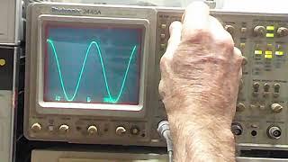 Audio Amplifier Output Measurement Using Different Types of Oscilloscopes