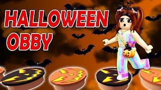 Having The Spookiest Day In This HALLOWEEN OBBY! (Roblox)