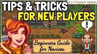 The Complete BEGINNERS Guide For Stardew Valley 1.5!