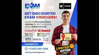 Get Discounted Certification Exam Vouchers | Comptia, Azure, AWS and more