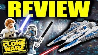 Lego Star Wars 9525 PRE VIZSLA'S MANDALORIAN FIGHTER Review!!! (2012)