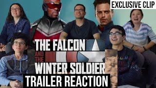 Falcon and Winter Soldier Trailer REACTION!! || MaJeliv Reactions | This duo doesn't need a plan