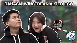 Alasan Alter Ego Winstreak menurut Udil?! - Reaction Match AE VS EVOS