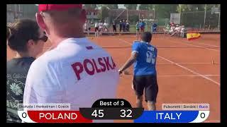 POLAND vs ITALY - Mölkky European Championship 2024 Nations Cup - 1st Round