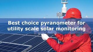 Pyranometer SR30 | Market leading in PV monitoring