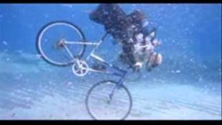 underwater BackFlip with Bicycle @ Naxos!