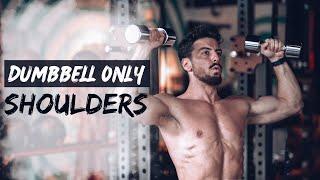 DUMBBELL ONLY SHOULDER WORKOUT | Rowan Row