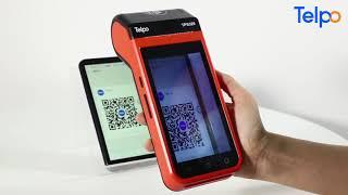 Telpo TPS320 | Retail Mobile Payment Android POS Terminal  Scanning display