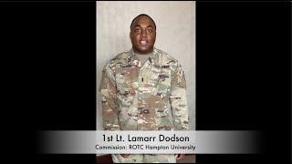 U.S. Army 1st Lieutenant Lamarr Dodson