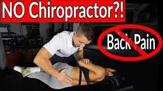 How to Adjust your Low Back WITHOUT a Chiropractor! Fix Low Back Pain!