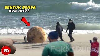 WARGA JEPANG GEMPAR!! Bola Besi Raksasa Tiba-tiba Muncul Mendadak Di Pantai, Fenomena Apa Ini??