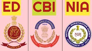 ED, CBI Aur NIA में क्या अंतर है? ED vs CBI Vs NIA | Difference & Work