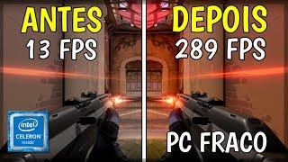 Como Rodar VALORANT em PC Fraco em 2024 ATUALIZADO! (Aumente Muito seu FPS)