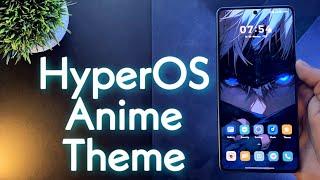 Xiaomi HyperOS Premium Theme For Any Xiaomi Devices | New Anime System Ui | #hyperos