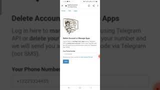 how to delete telegram account permanently