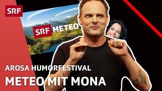 Dominic Deville: SRF Meteo mit Mona Vetsch | Comedy | Arosa Humorfestival | SRF