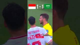 Indonesia vs Arab Saudi Kualifikasi Piala Dunia 2026 #shorts #garudamenujuworldcup