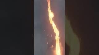 Tornado Fire natural phenomenon ? #shorts