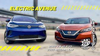 ELECTRIC Avenue: We Compare the 2022 VW ID.4 to the  2022 Nissan Leaf