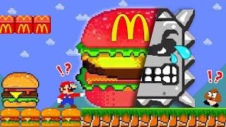 When Everything Mario Touches Turn To McDonal | ADN MARIO GAME