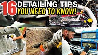 A Detailer's Tips to Detailing Your Car LIKE A PRO!!!