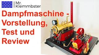 Dampfmaschine D21 von Wilesco - Review