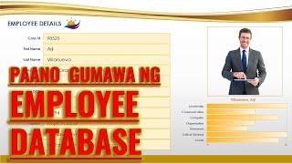 How to Create an Employee Database in Excel  |  TAGALOG