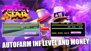 NEW Project Star Infinite Level and Infinite Money Script! | Hit Level 100 in No Time!